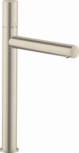 Hansgrohe Waschtischmischer 260 Axor Uno Zerogriff ohne Ablaufgarnitur Brushed Nickel, 45004820 , 45