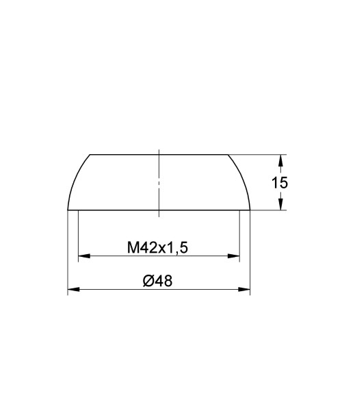 EICHELBERG Abdeckrosette 440420 für EHM mit Kartuschen K35/40mm chrom, 44042026