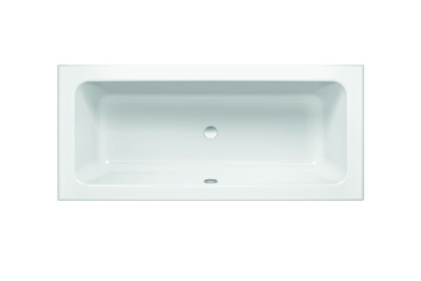 Bette Rechteck-Badewanne One 3311, 170x70x42 cm weiß Glasurplus, 3311-000PLUS