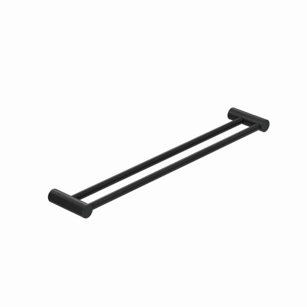 Kludi VELA R Doppel-Badetuchhalter Länge = 600MM mattschwarz, 5898839
