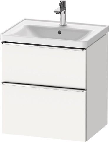 Duravit D-Neo Waschtischunterbau wandhängend Weiß Matt 584x452x625 mm - DE4359010180000