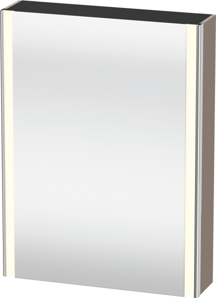 Duravit XSquare Spiegelschrank Basalt 600x155x800 mm - XS7111R43432000