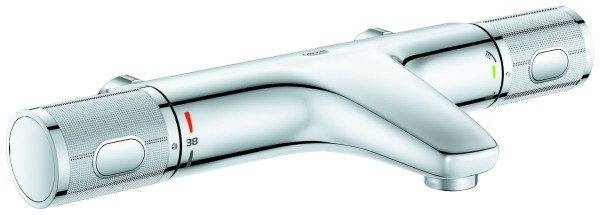 GROHE Thermostatarmatur Grohtherm 1000 Performance 34831 ohne Anschlüsse chrom, 34831000