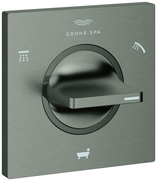 GROHE 3-Wege-Umstellung Allure 19590_1 FMS für 29033 hard graphite gebürstet, 19590AL1