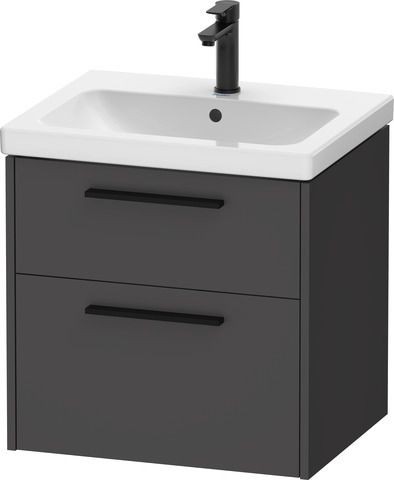 Duravit D-Code Waschtischunterschrank wandhängend Schubk. 2,
