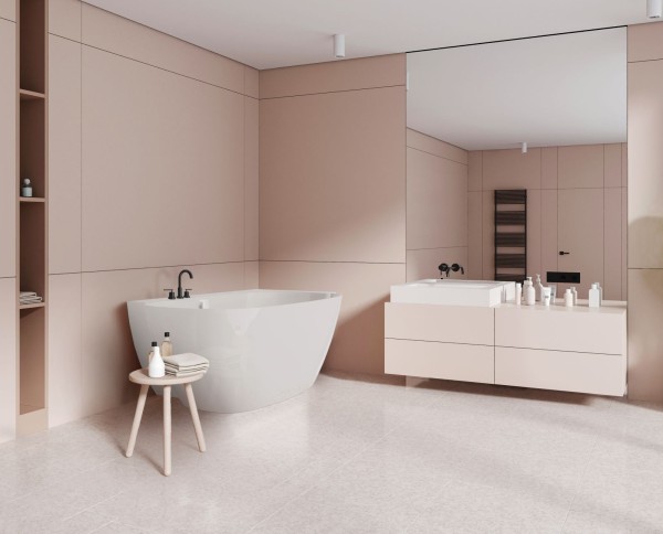 Hoesch Badewanne LaBrillante 1800x800 Ecke Rechts Weiß, mit Überlauf, 4532.010