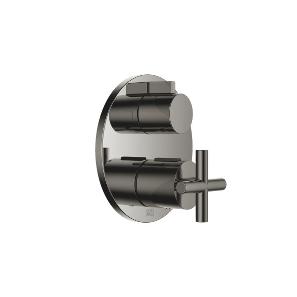 Dornbracht UP-Thermostat mit Zweiwege-Mengenregulierung TARA 36426892 Dark Chrome