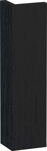 Duravit L-Cube Korpusblende Eiche Schwarz Matt 20x16x400 mm - LC589901616