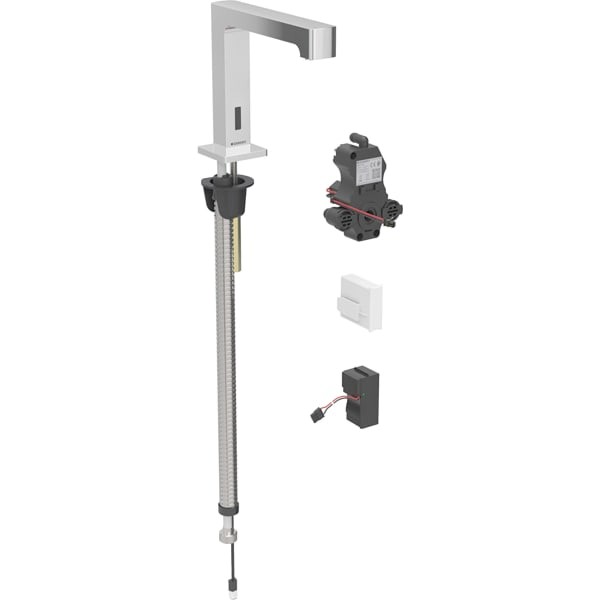 Geberit Waschtischarmatur Brenta Standmontage mit UP-Funktionseinh. Netz mit Mischer, 116192211