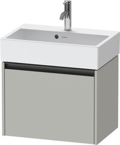 Duravit Ketho.2 Waschtischunterbau wandhängend Betongrau Matt 584x390x440 mm - K25073007070000