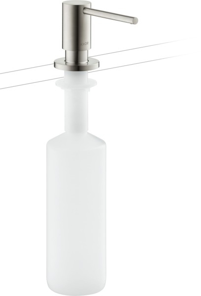 Hansgrohe Spülmittelspender Axor Uno edelstahl-optik, 42818800