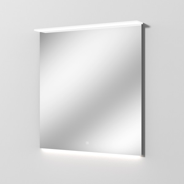 Sanipa Reflection Lichtspiegel LUCA 80 mit LED-Lichtsegel, B:800, H:840, T:30mm, LS0429Z