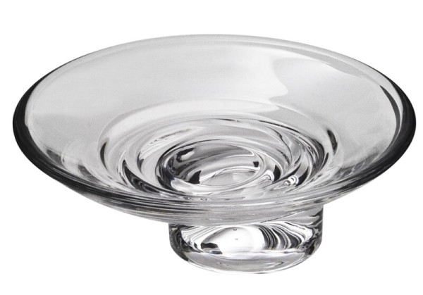 Emco classic Glasteil (Seifenschale), Ersatzglas zu S2930, Kristallglas klar, 293000090