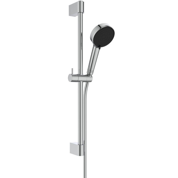 Ideal Standard Brausekombination Idealrain 644mm, 2-fach-Handbrause d:100mm 8l, Chrom, BE413AA
