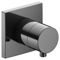 Keuco 2-Wege Umstellv. Keuco 2-Wege Umstellv. IXMO Comfort 59556, eckig, Schwarzchrom poliert, 59556121002