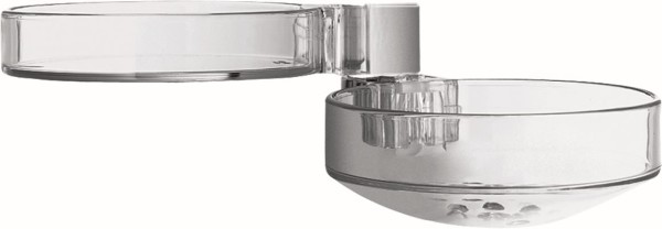 Hansgrohe Seifenschale Cassetta'D glasklar , 28689000