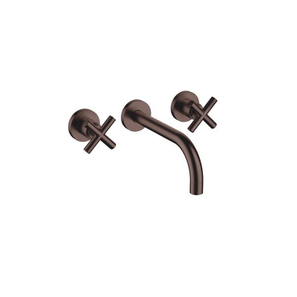 Dornbracht Waschtisch-Wandbatterie ohne Ablaufgarnitur TARA 36712892 Dark Bronze gebürstet (PVD),367