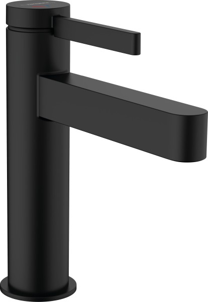 Hansgrohe Waschtischmischer 110 CoolStart Finoris mit Zugstangen-Ablaufgar. mattschwarz, 76025670