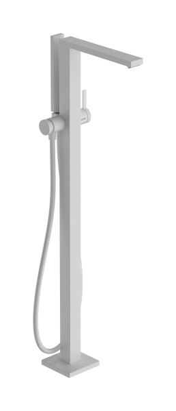 Hansgrohe Wannenmischer Tecturis E bodenstehend, mattweiss, 73445700