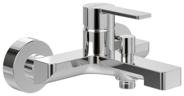 Villeroy & Boch Einhebel-Badewannenarmatur Architectura 180x97x156mm Chrom
