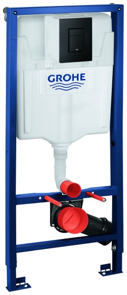 GROHE 3-in-1 Set Rapid SL 39939 für WC m. Skate C Bet. phantom black/Wandwinkel, 39939000