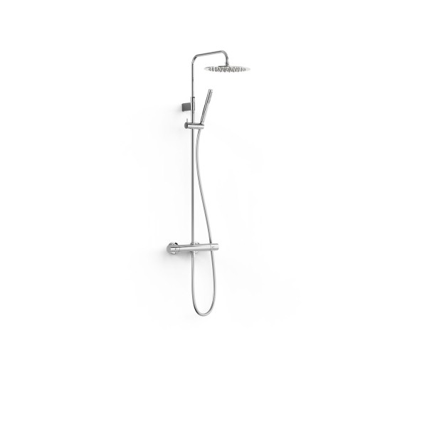 Tres Thermostat Aufputz Duschsystem Over wall , 19038708