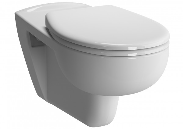 Vitra Conforma Wand-WC VitrAflush mit Bidetfunktion Weiß, 5810B003-0850