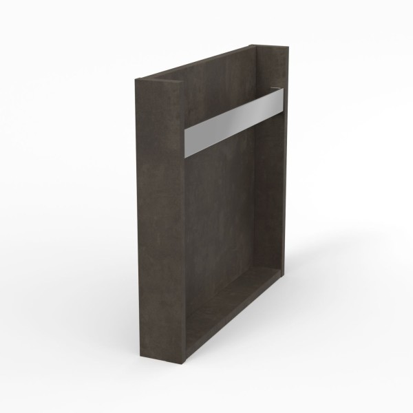 Sanipa Konsolenplatte vertikal mit Handtuchhalter, WT7982J Lava-Soft 510,0x85,0x520,0