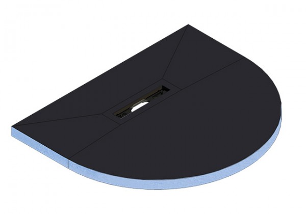 Kermi Board Line HXB 097106, L 1000 x B 1000 x H 50 mm, BCHXB097106XK