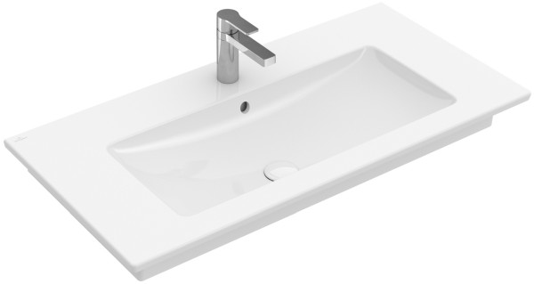 Villeroy & Boch Schrankwaschtisch Venticello, 4104AL01, B: 1000, T: 500mm, Weiß Alpin