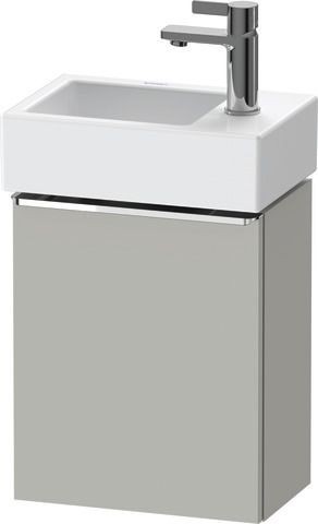 Duravit D-Neo Waschtischunterbau wandhängend Betongrau Matt 364x222x440 mm - DE4218L10070000