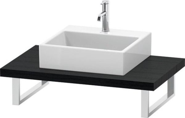 Duravit DuraStyle Konsole Eiche Schwarz Matt 800x550x45 mm - DS102C01616