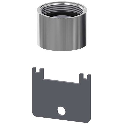 KWC Aquarotter Luftsprudler, M22x1, diebstahlhemmend, 2000105959, 2000105959