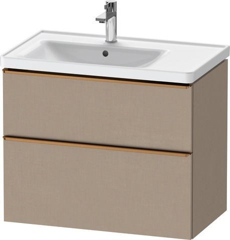 Duravit D-Neo Waschtischunterbau wandhängend Leinen Matt 784x452x625 mm - DE4357004750000