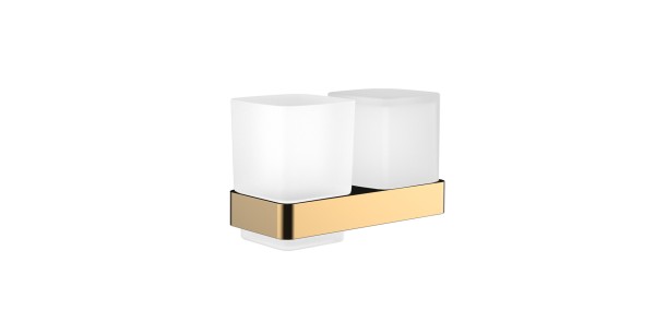 emco loft Glashalter/Seifenspender Glasteile satiniert, gold, 053100701