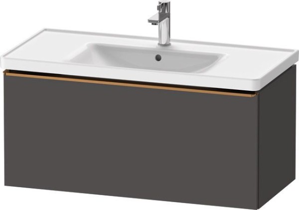 Duravit D-Neo Waschtischunterbau wandhängend Graphit Matt 984x452x440 mm - DE4256004490000