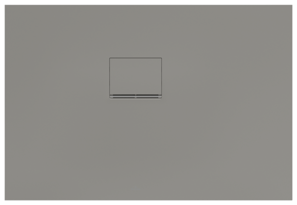 Villeroy & Boch Duschwanne Squaro Infinity (1175SQI2L) 1100x750x40mm Quaryl Grey