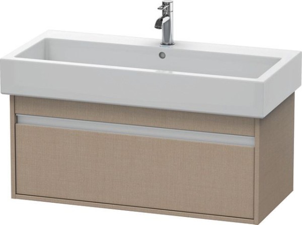 Duravit Ketho Waschtischunterbau wandhängend Leinen Matt 950x440x410 mm - KT668807575