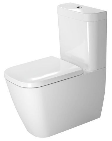 Duravit Happy D.2 Stand WC für Kombination Weiß Hochglanz 630 mm - 21340900001