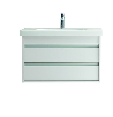 Duravit Ketho Waschtischunterbau wandhängend Weiß Matt 800x455x480 mm - KT664701818