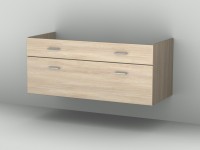 Sanipa Sanipa Waschtischunterschrank 2morrow MT41749, Eiche Santana, H:510, B:1200, T:520 mm