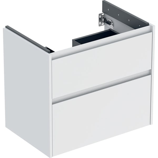 Geberit Renova Plan Unterschrank für Waschtisch, mit zwei Schubladen: 69.3x60.6x44.6cm, 504029001