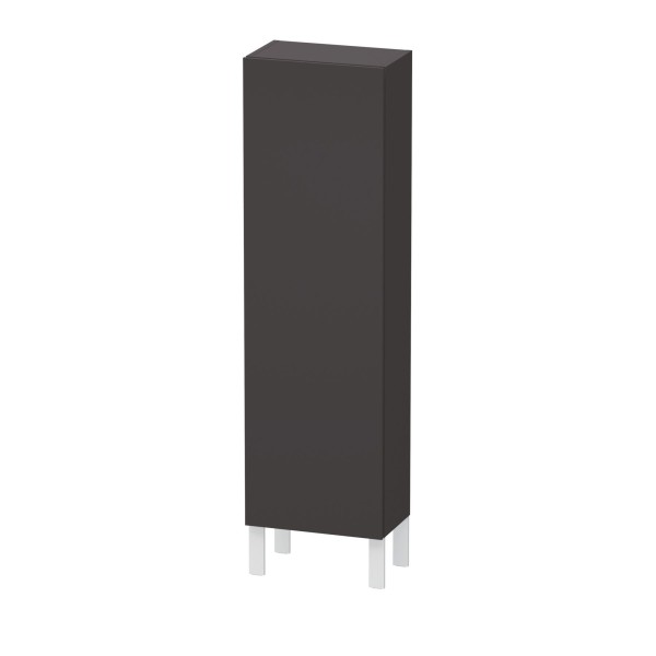 Duravit L-Cube Halbhochschrank Graphit Supermatt 400x243x1320 mm - LC1168R8080