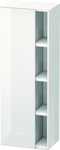 Duravit DuraStyle Hochschrank Weiß Hochglanz & Matt 500x360x1400 mm - DS1239R2218