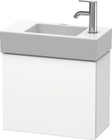 Duravit L-Cube Waschtischunterbau wandhängend Weiß Matt 480x240x400 mm - LC6246R1818