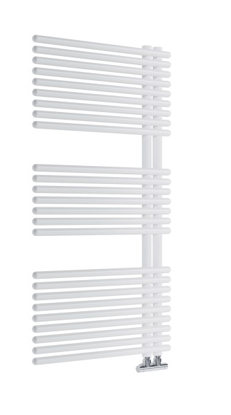 Neuesbad Badheizkörper Open B:600, H:1132mm, weiss, reversibel links/rechts