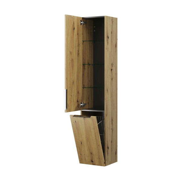 Burgbad Hochschrank Eqio 1760x350x320 Eiche Dekor Urban, HSFC035LF5662
