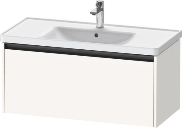 Duravit Ketho.2 Waschtischunterbau wandhängend Weiß Supermatt 984x455x440 mm - K25084084840000