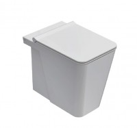Globo INCANTHO Globo INCANTHO Stand-Tiefspül-WC, T:54, B:35, H:44cm, IN001BI, weiss glänzend