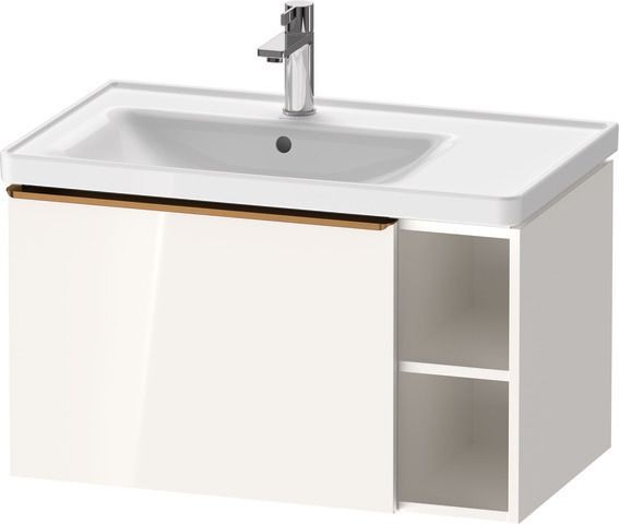 Duravit D-Neo Waschtischunterbau wandhängend Weiß Hochglanz 784x452x440 mm - DE4258004220000